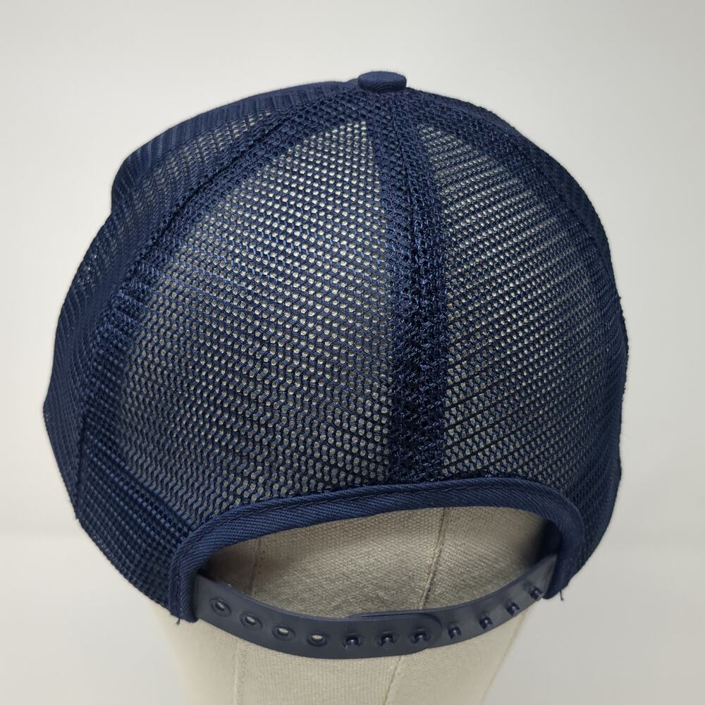 Goodyear Patch Snapback Mesh Back Trucker Hat Blu… - image 6